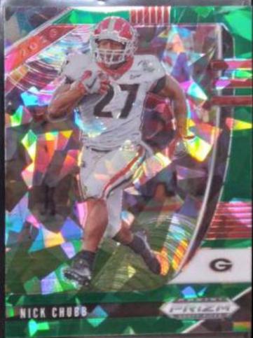 Nick Chubb [Green Ice Prizm] #78