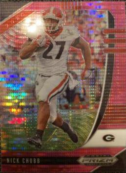 Nick Chubb [Pink Pulsar Prizm] #78