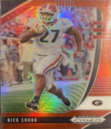 Nick Chubb [Red Prizm] #78