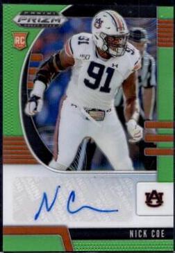 Nick Coe [Autograph Neon Green Prizm] #217