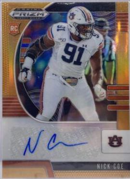 Nick Coe [Autograph Orange Prizm] #217