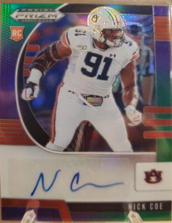 Nick Coe [Autograph Purple Green Prizm] #217