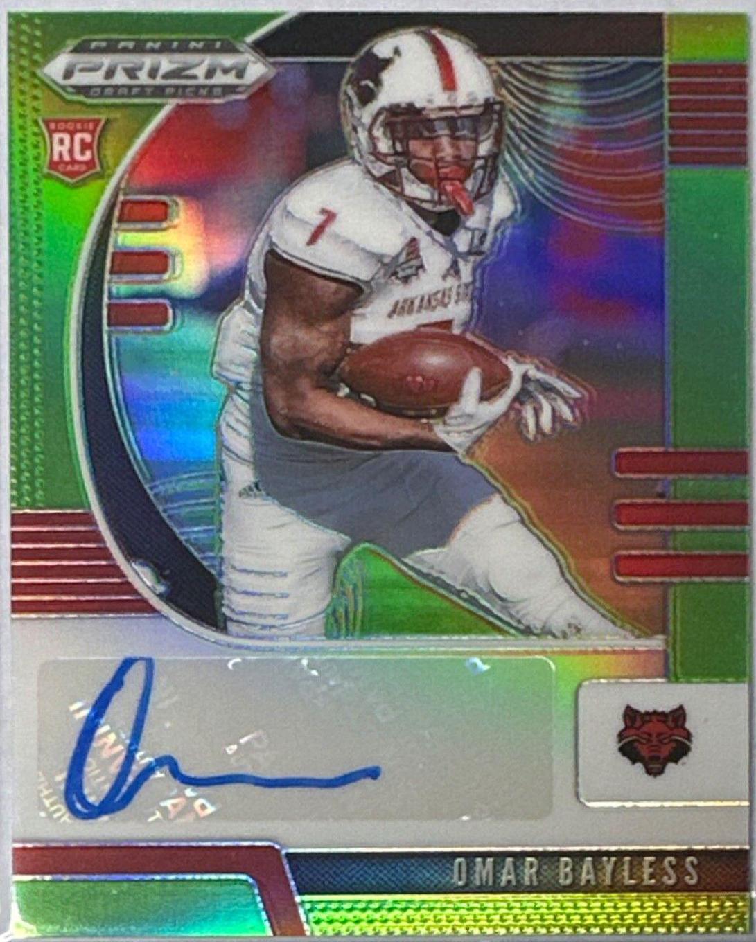 Omar Bayless [Autograph Green Prizm] #208