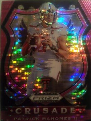 Patrick Mahomes II [Orange Pulsar Prizm] #80