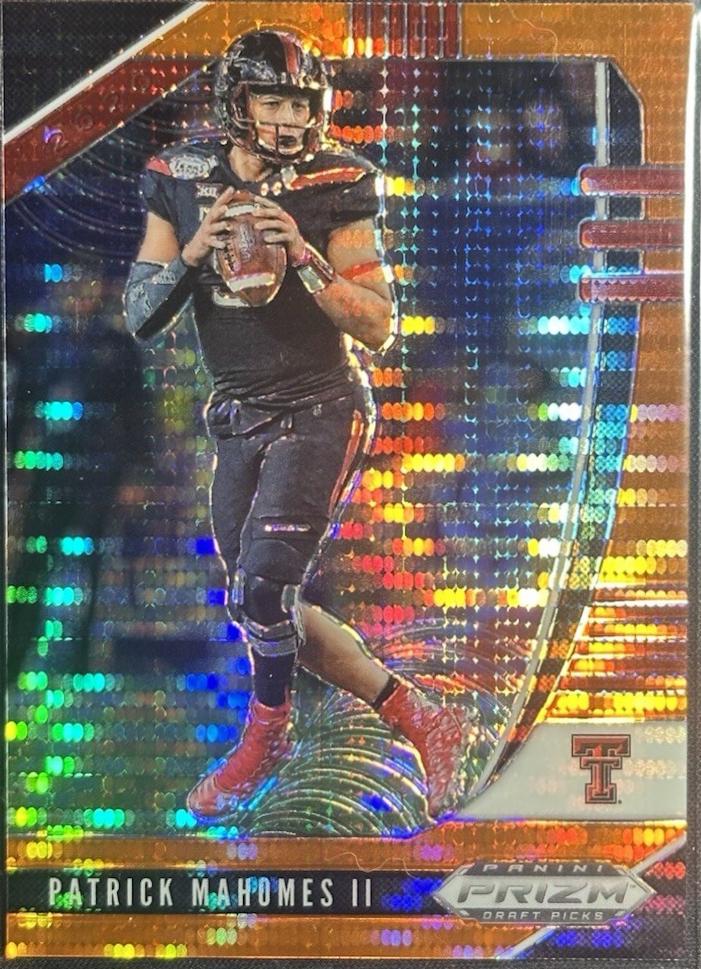 Patrick Mahomes II [Orange Pulsar Prizm] #81