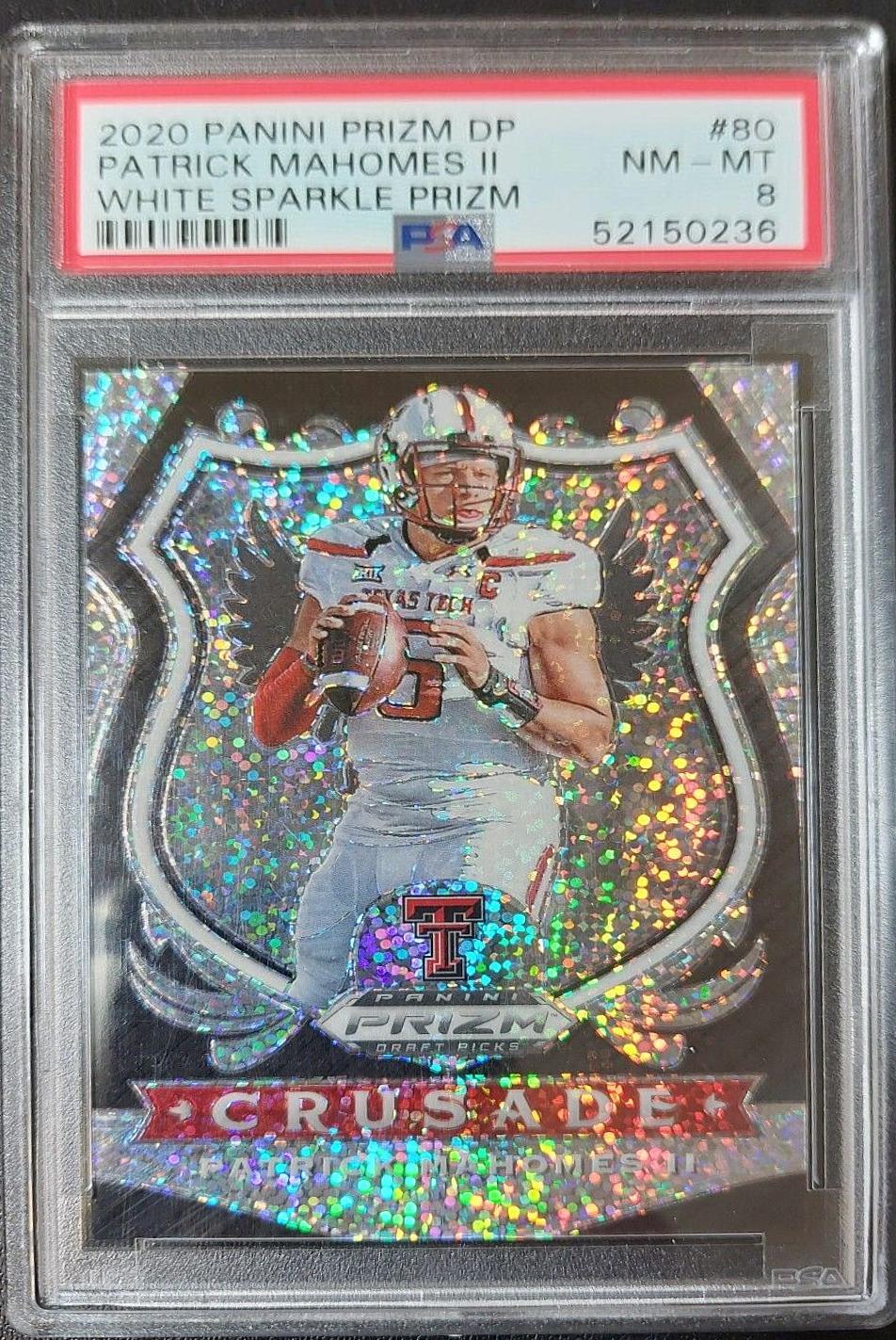 Patrick Mahomes II [White Sparkle Prizm] #80