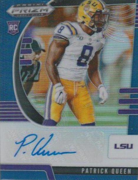 Patrick Queen [Autograph Blue Prizm] #221
