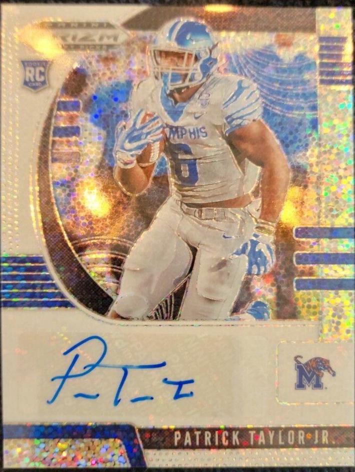 Patrick Taylor Jr. [Autograph White Sparkle Prizm] #247