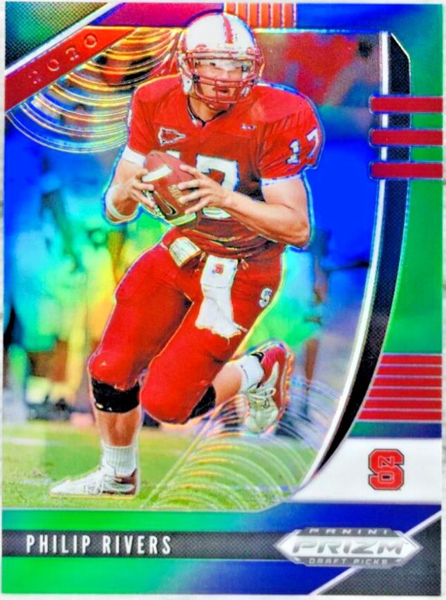 Philip Rivers [Purple, Green Prizm] #83