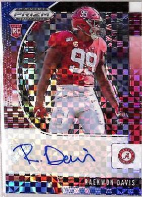 Raekwon Davis [Autograph Blue Prizm] #165