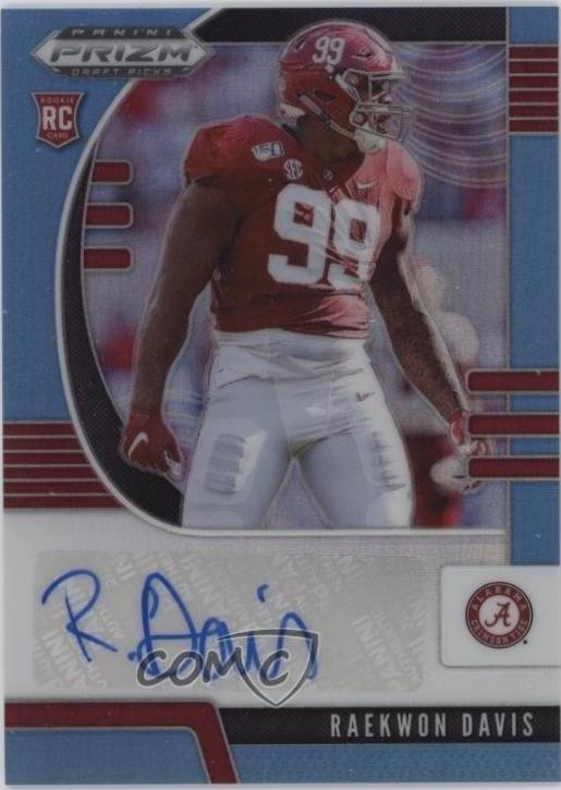 Raekwon Davis [Autograph Carolina Blue Prizm] #165