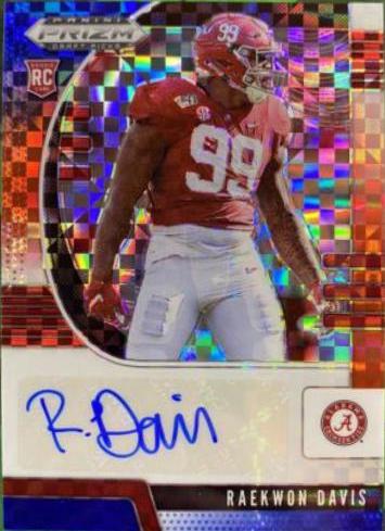 Raekwon Davis [Autograph Red White Blue Prizm] #165
