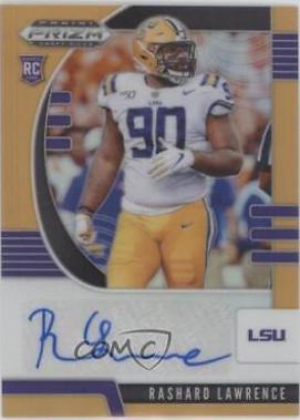 Rashard Lawrence [Autograph Orange Prizm] #211