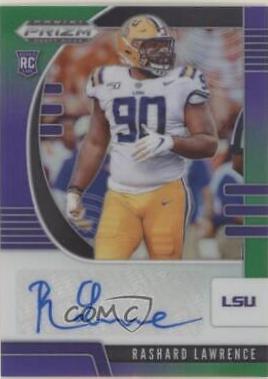 Rashard Lawrence [Autograph Purple Green Prizm] #211