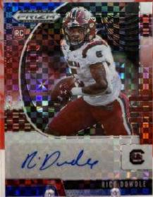 Rico Dowdle [Autograph Red White Blue Prizm] #271