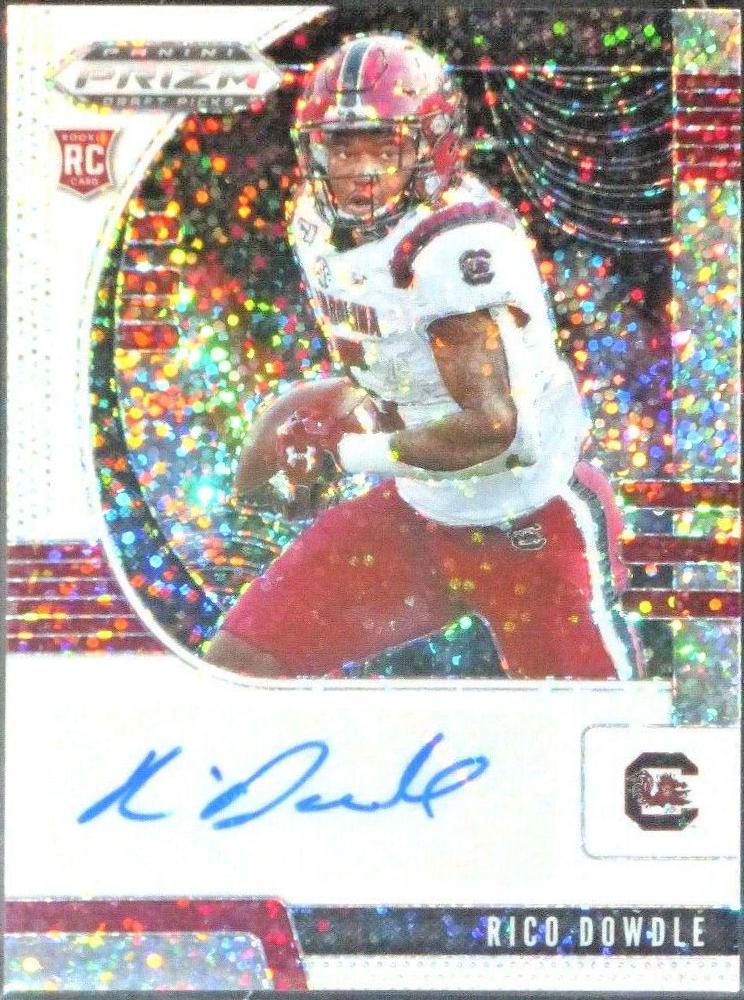 Rico Dowdle [Autograph White Sparkle Prizm] #271