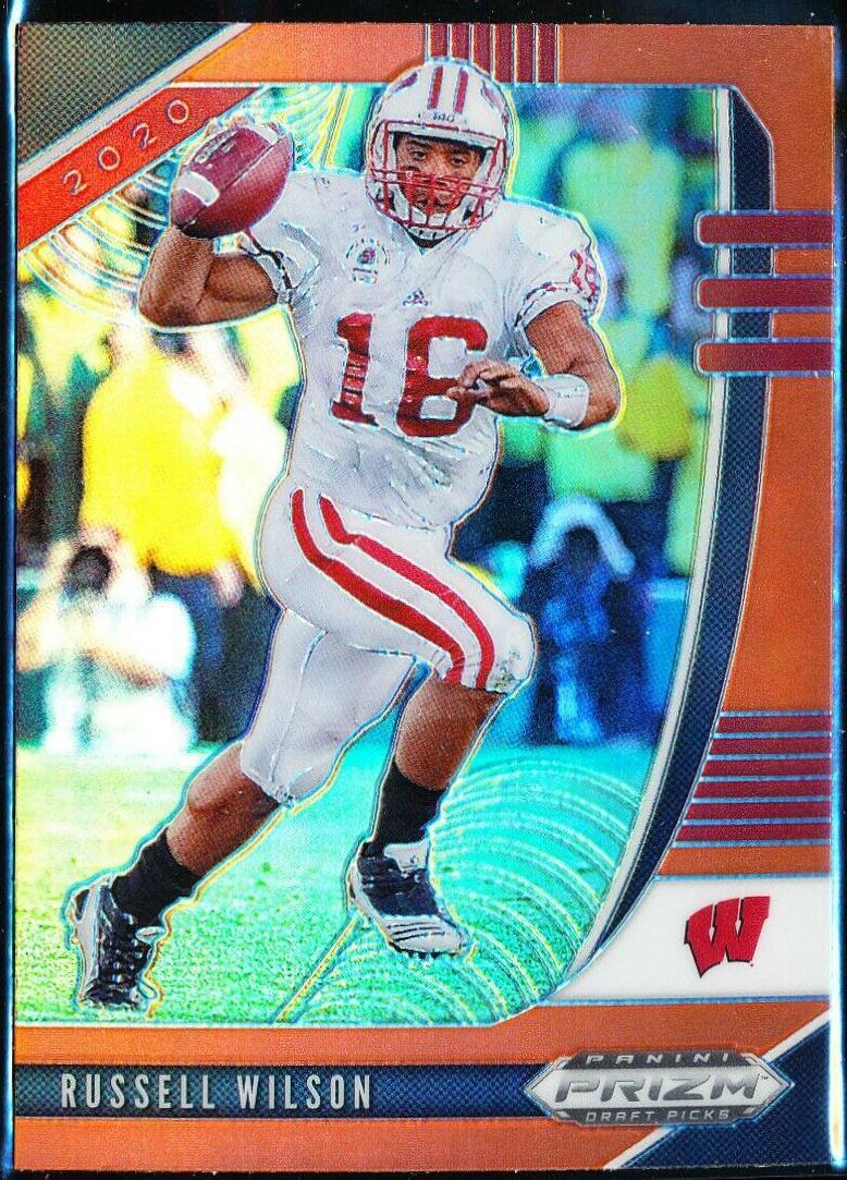 Russell Wilson [Orange Prizm] #86