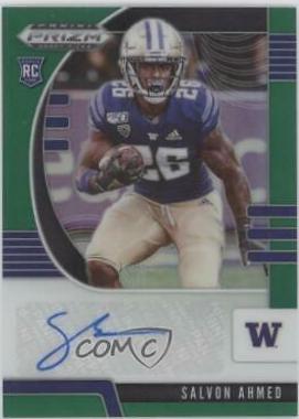 Salvon Ahmed [Autograph Green Prizm] #151