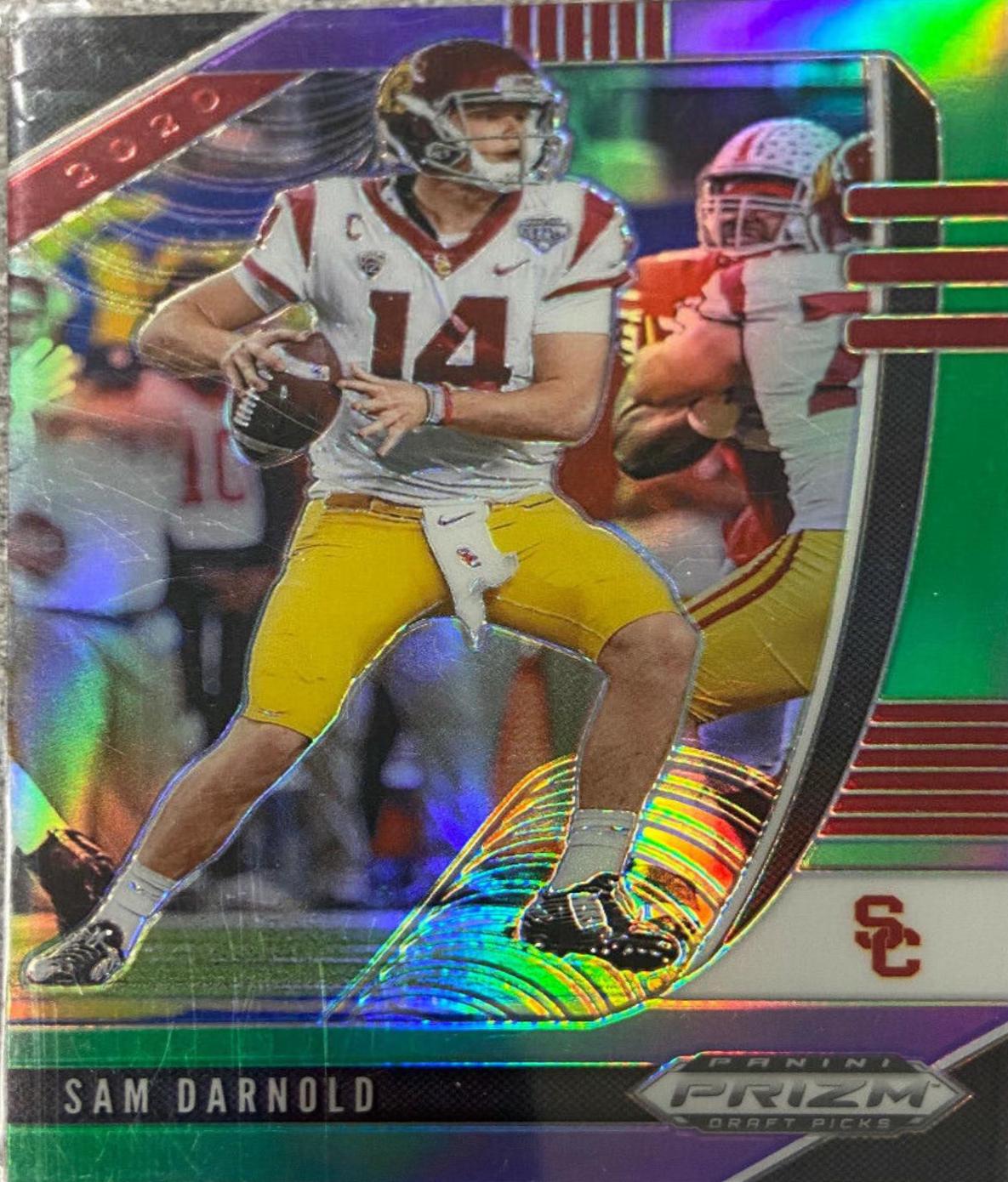 Sam Darnold [Purple, Green Prizm] #87