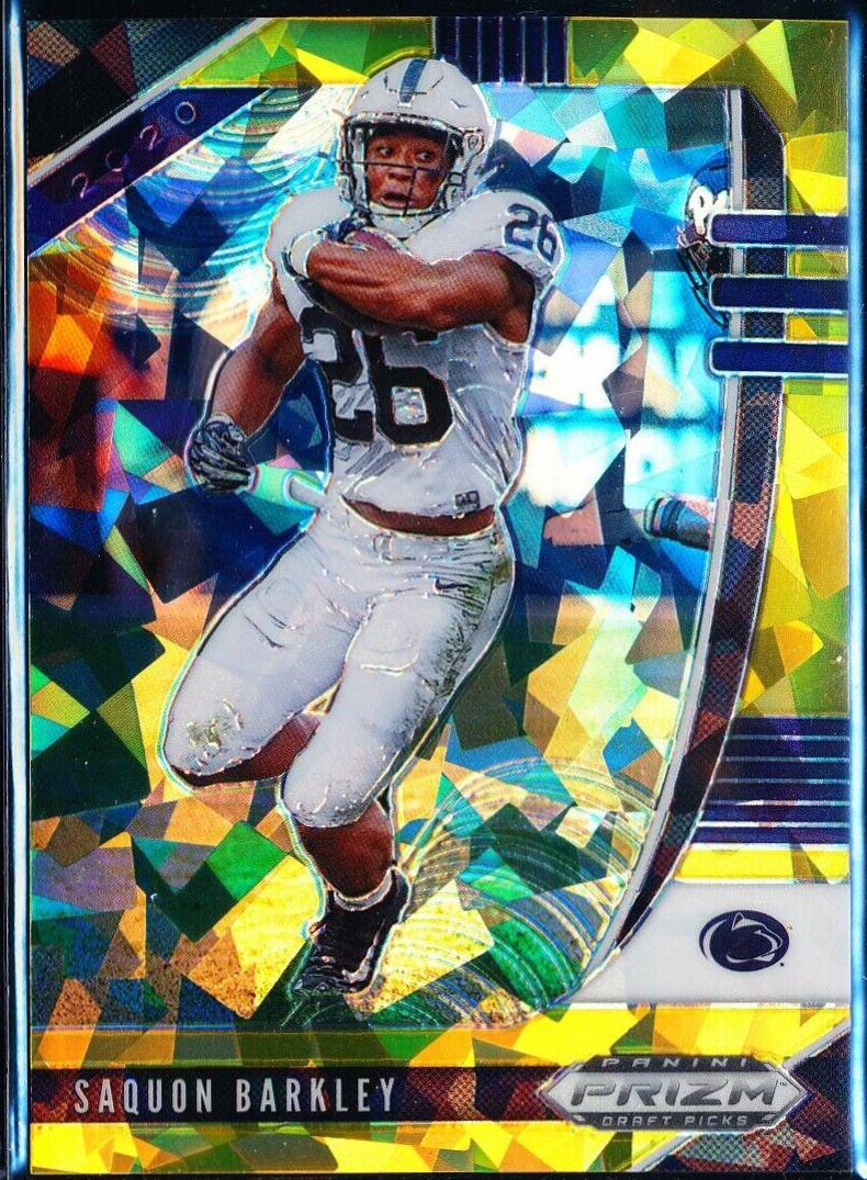 Saquon Barkley [Gold Ice Prizm] #88