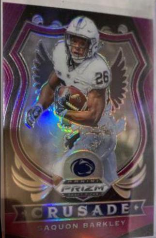Saquon Barkley [Purple Prizm] #85