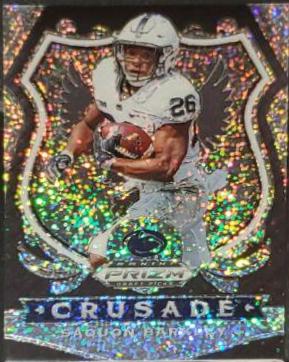 Saquon Barkley [White Sparkle Prizm] #85