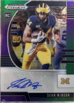 Sean McKeon [Autograph Purple Green Prizm] #207