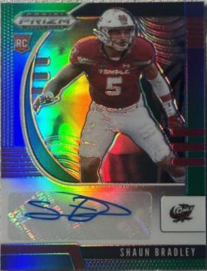 Shaun Bradley [Autograph Purple Green Prizm] #227