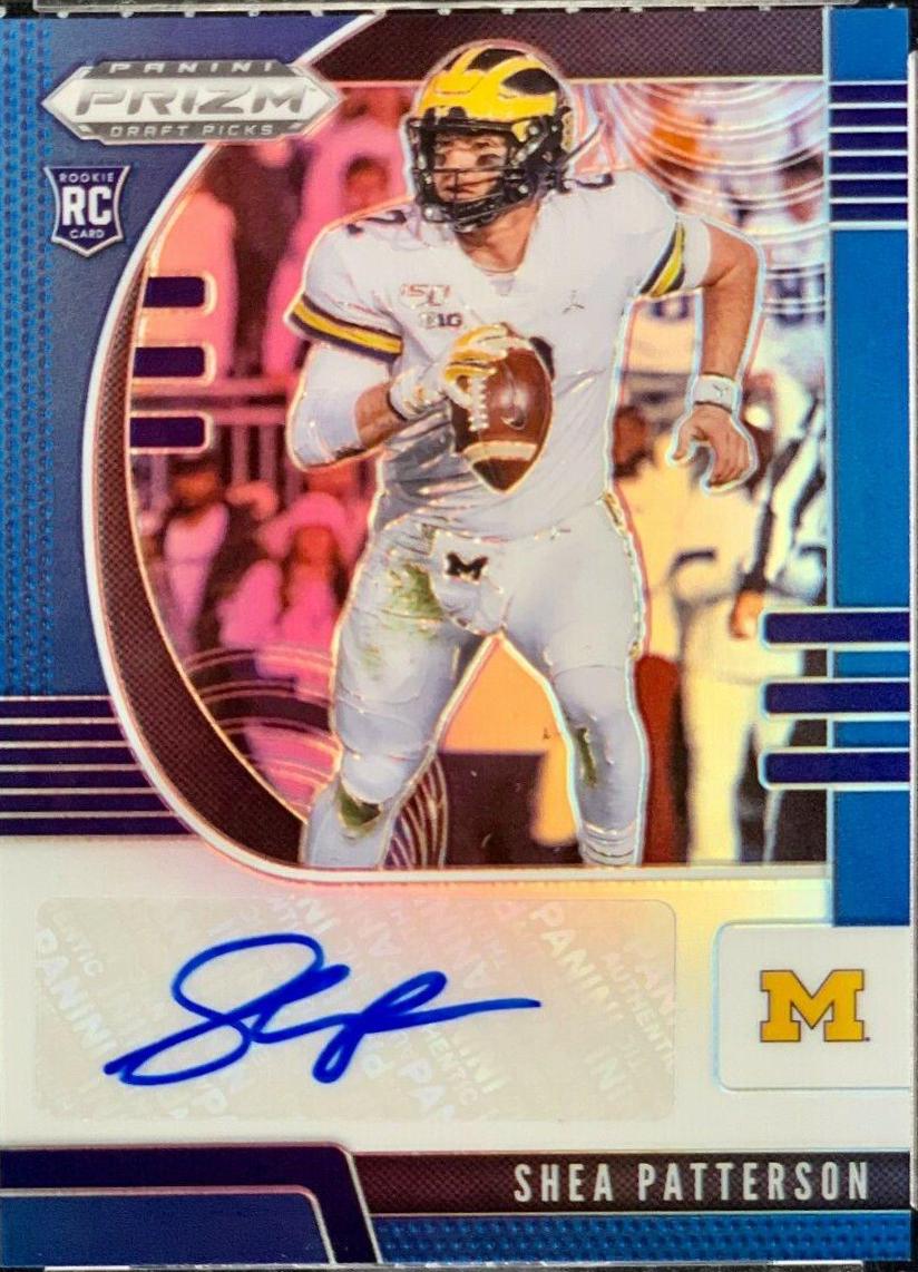 Shea Patterson [Autograph Blue Prizm] #138
