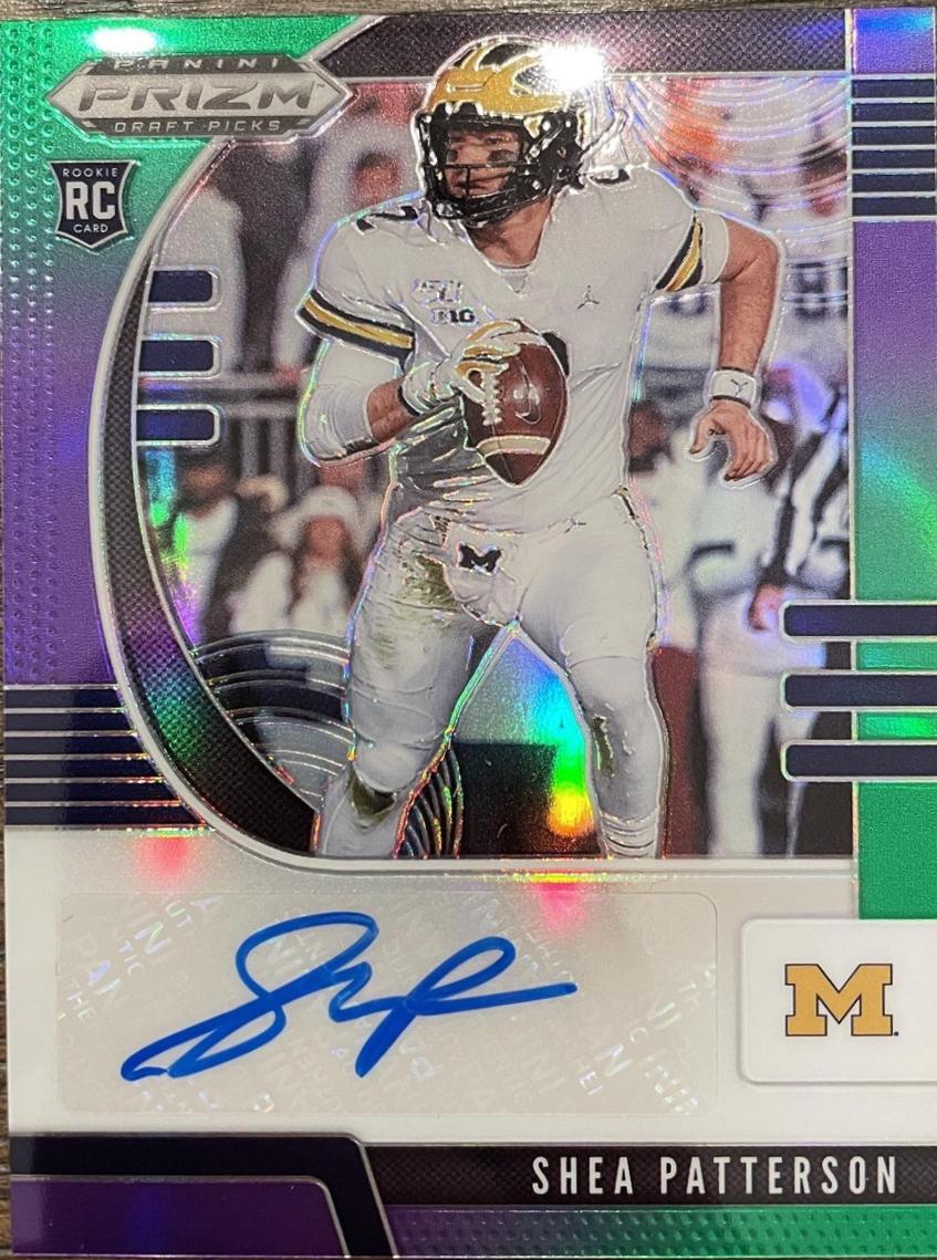 Shea Patterson [Autograph Green Prizm] #138