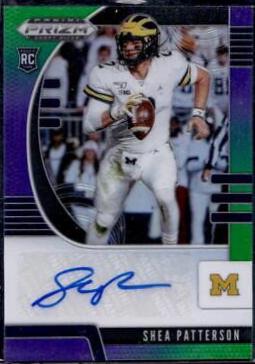 Shea Patterson [Autograph Purple Green Prizm] #138