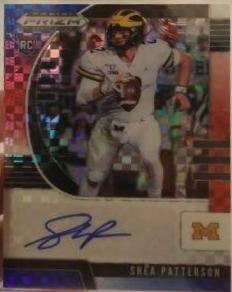 Shea Patterson [Autograph Red White Blue Prizm] #138