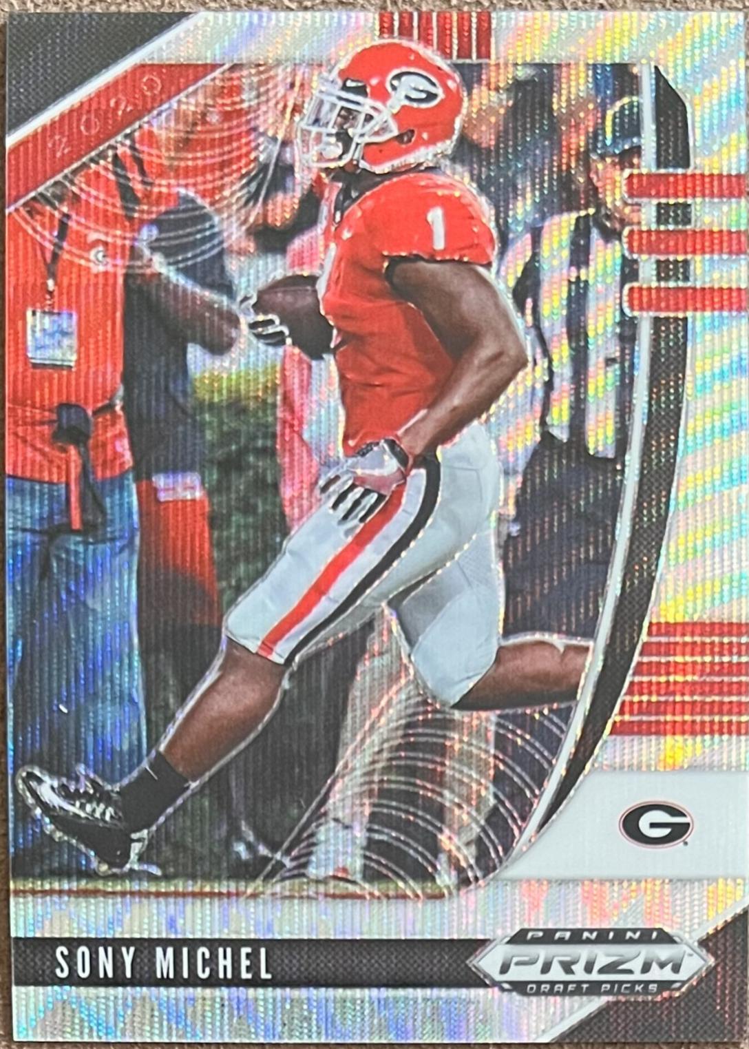 Sony Michel [Blue Wave Prizm] #89