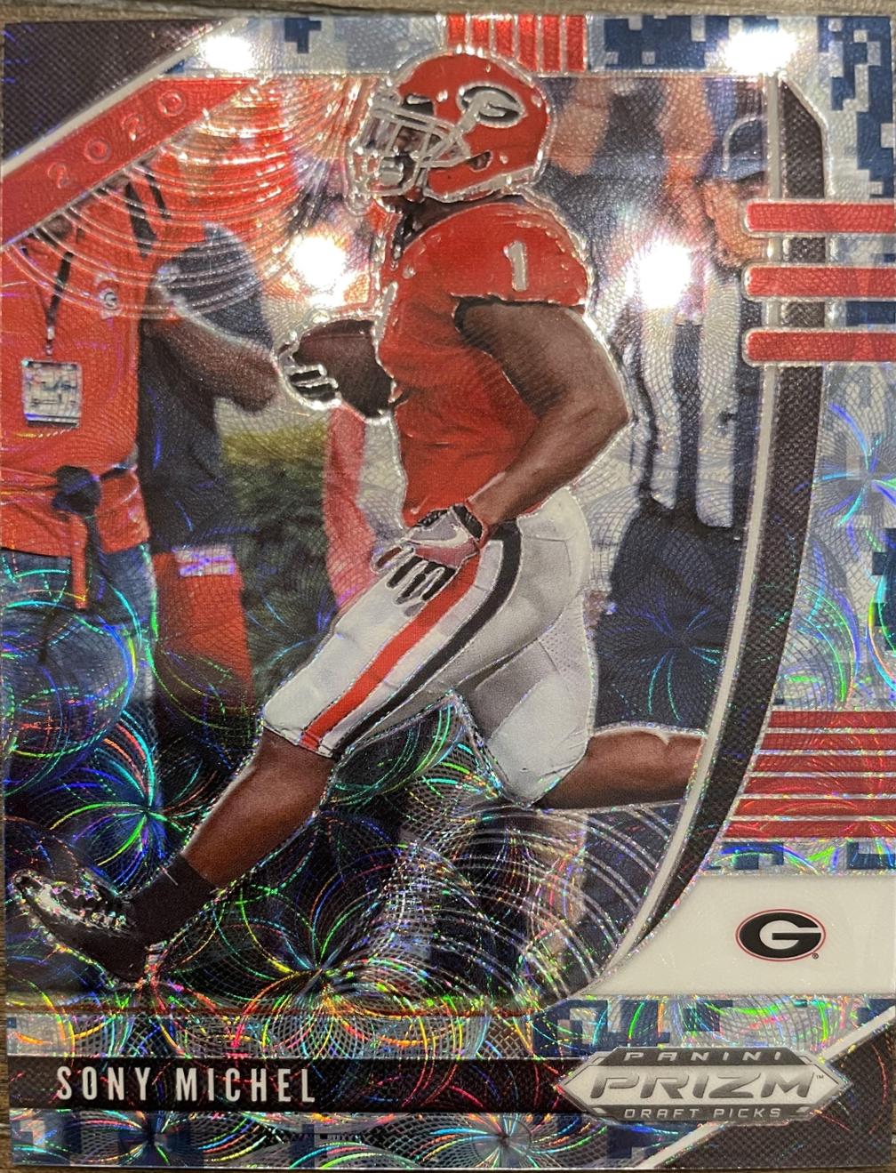 Sony Michel [Camo Prizm] #89