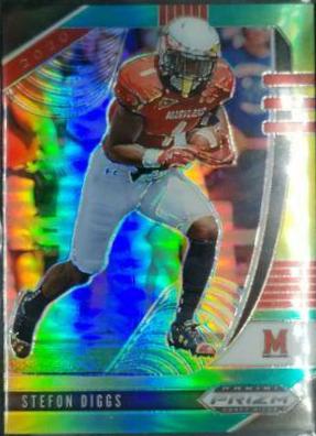 Stefon Diggs [Green, Yellow Prizm] #91