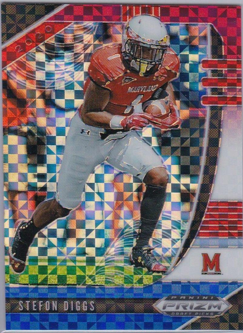 Stefon Diggs [Red, White, Blue Prizm] #91