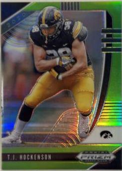T.J. Hockenson [Neon Green Prizm] #94