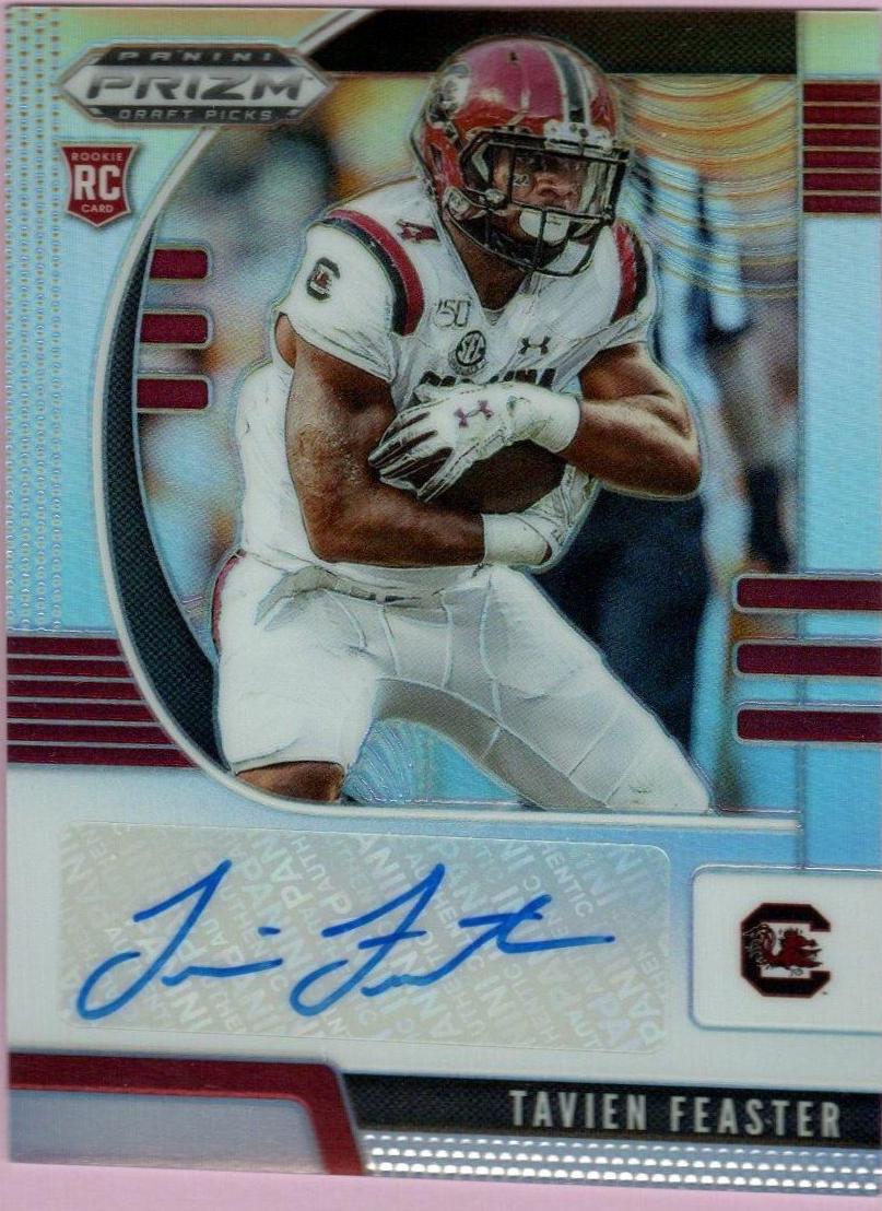 Tavien Feaster [Autograph Carolina Blue Prizm] #205