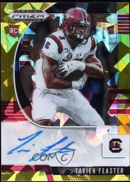 Tavien Feaster [Autograph Gold Ice Prizm] #205