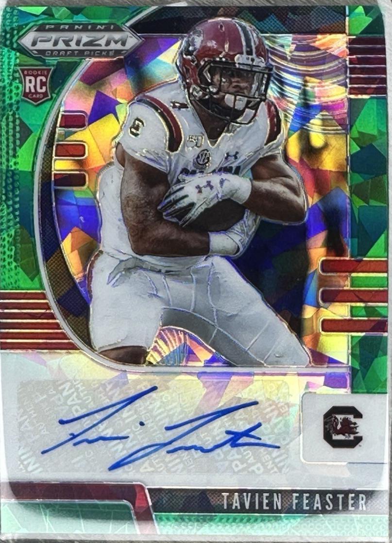 Tavien Feaster [Autograph Green Prizm] #205