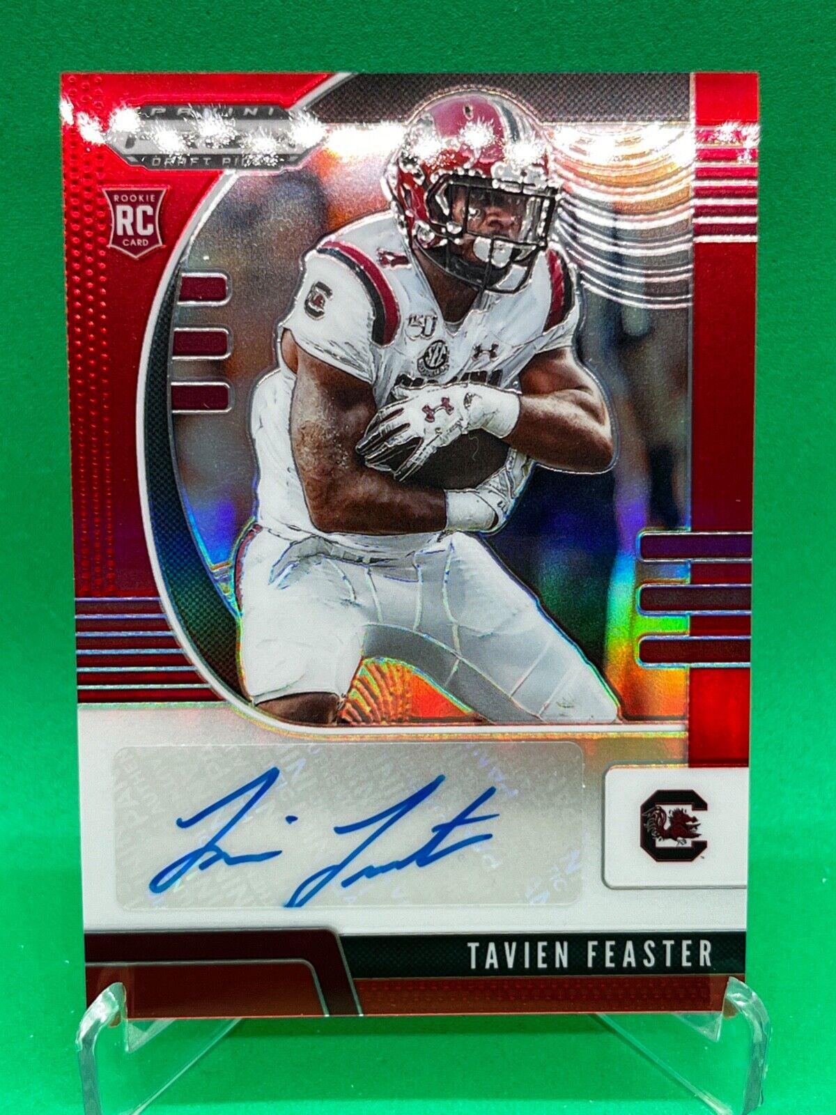 Tavien Feaster [Autograph Red Prizm] #205