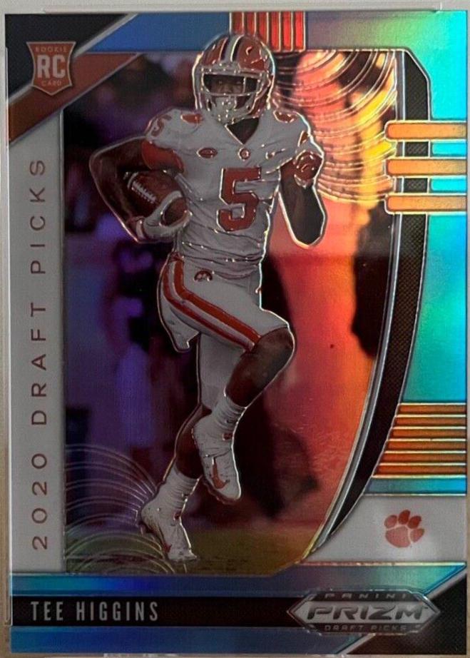 Tee Higgins [Carolina Blue Prizm] #107
