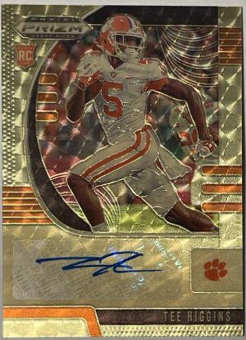 Tee Higgins [Gold Vinyl Prizm] #107