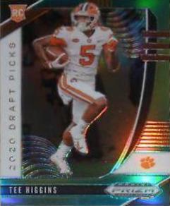 Tee Higgins [Green, Yellow Prizm] #107