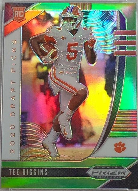 Tee Higgins [Neon Green Prizm] #107