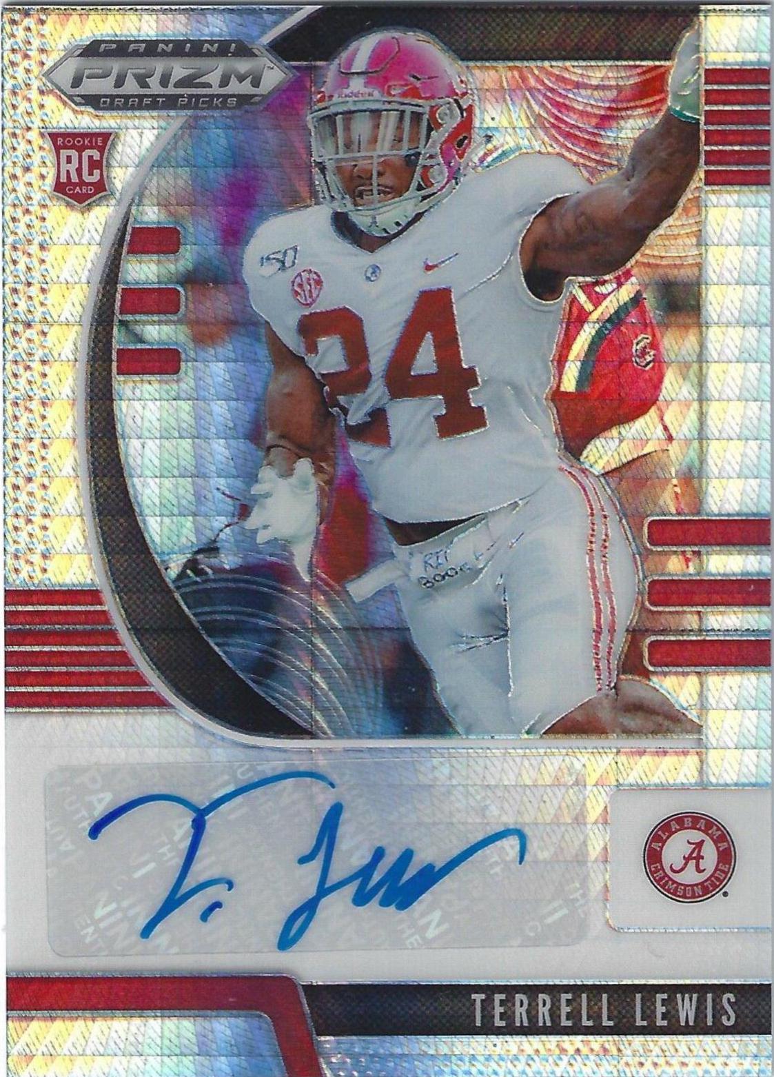 Terrell Lewis [Autograph Hyper Prizm] #160