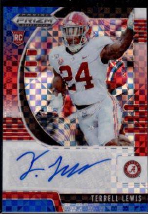 Terrell Lewis [Autograph Red White Blue Prizm] #160