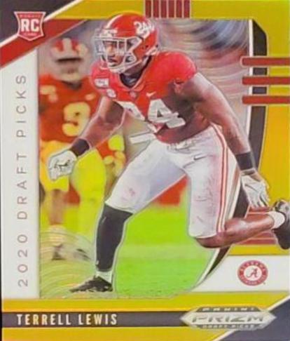 Terrell Lewis [Gold Prizm] #160
