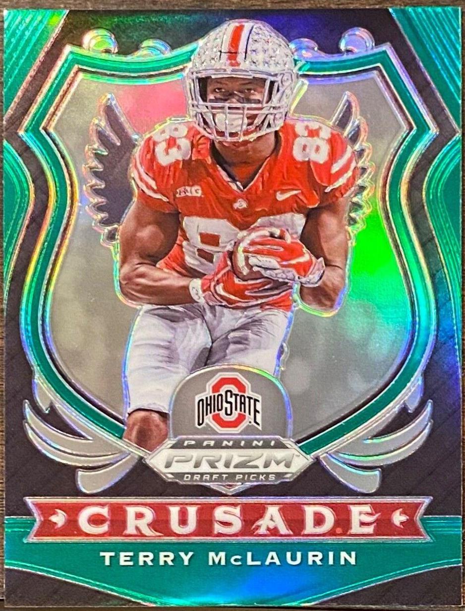 Terry McLaurin [Green, Yellow Prizm] #95