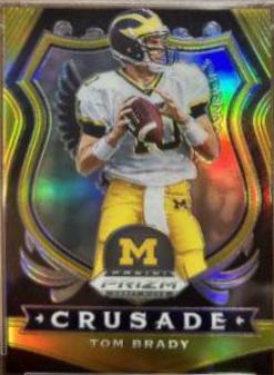 Tom Brady [Gold Prizm] #100
